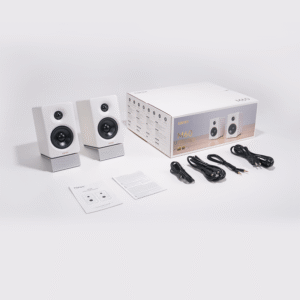 Edifier M60 Compact Desktop Speakers Bluetooth (White,Pair)