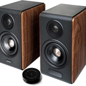 Edifier S880DB MKII Hi-Fi Bookshelf Speakers Edifier S880DB MKII Hi-Fi Bookshelf Speakers, 88W RMS, Dark Wood