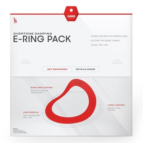 Evans ER-ROCK E-Ring Pack, Rock4 Evans ER-ROCK E-Ring,10-12-14-16" ROCK PACK