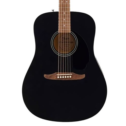Fender California Debut Redondo Acoustic Guitar 0974000506 - Black 6 Fender California Debut Redondo Acoustic Guitar 0974000506 - Black