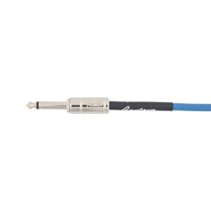 Fender Contour Series 10 feet Instrument Cable 0990571102 - Lake Placid Blue