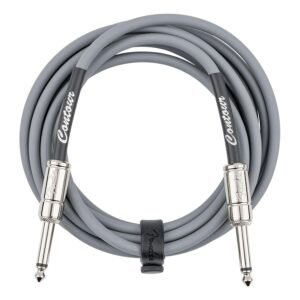 Fender Contour Series 10 feet Instrument Cable 0990571124 - Inca Silver