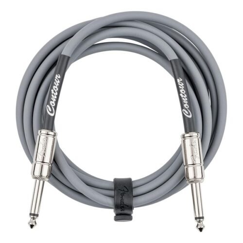 Fender Contour Series 10 feet Instrument Cable 0990571124 - Inca Silver