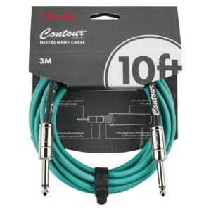 Fender Contour Series Instrument Cable 10 Feet 0990571146 – Sherwood Green
