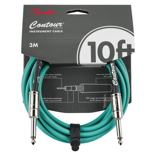 Fender Contour Series Instrument Cable 10 Feet 0990571146 – Sherwood Green