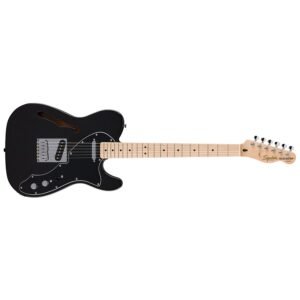 Fender Limited Edition Affinity Series Telecaster Thinline Electric Guitar 0378273565 - Metallic Black