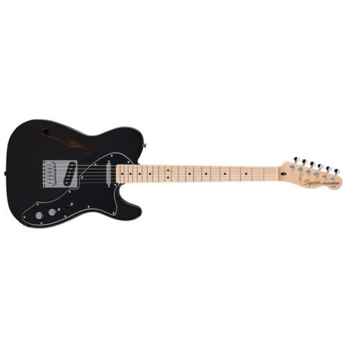 Fender Limited Edition Affinity Series Telecaster Thinline Electric Guitar 0378273565 - Metallic Black