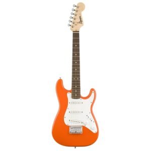 Fender Squier FSR Mini Stratocaster Electric Guitar 0370121596 - Competition Orange