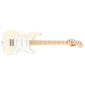 Fender Squier FSR Mini Stratocaster Electric Guitar Olympic White - 0370122505