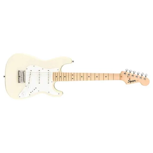 Fender Squier FSR Mini Stratocaster Electric Guitar Olympic White - 0370122505