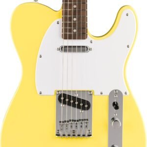 Fender Squier Sonic Telecaster, Laurel Fingerboard, White Pickguard, Canary Yellow Fender Squier Sonic Telecaster, Laurel Fingerboard, White Pickguard, Canary Yellow
