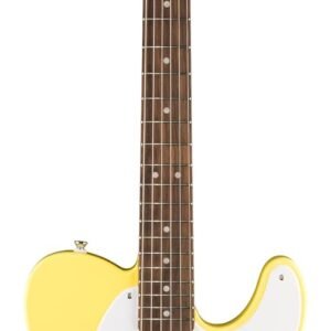 Fender Squier Sonic Telecaster, Laurel Fingerboard, White Pickguard, Canary Yellow Fender Squier Sonic Telecaster, Laurel Fingerboard, White Pickguard, Canary Yellow