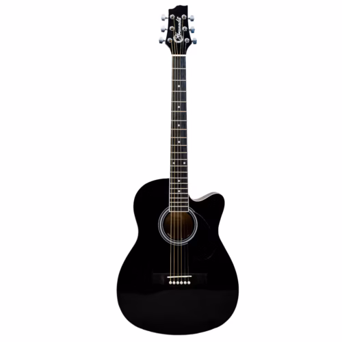 Granada, Acoustic Electric Guitar, Cutaway with EQ-400G, GL112CEQ -Black