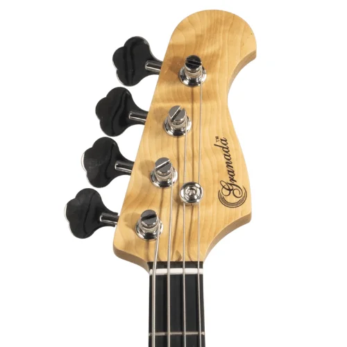 Granada, Electric Bass Guitar, Quest Series, P Configuration -Black QPB-100 BK 3 Granada, Electric Bass Guitar, Quest Series, P Configuration -Black QPB-100 BK