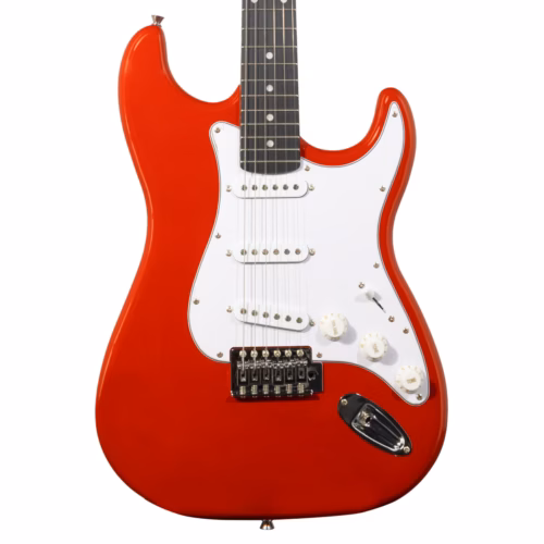 Granada, Electric Guitar, Quest Series, SSS -Red QST-100 RD 2 Granada, Electric Guitar, Quest Series, SSS -Red QST-100 RD