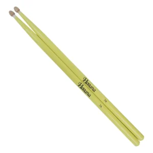 Havana AH7AY American Hickory Color Prints Drum Sticks (Yellow) (7A)