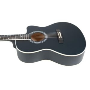 Havana HAC-39M Black Acoustic Guitar Matte Finsh 7 Havana HAC-39M Black Acoustic Guitar Matte Finsh