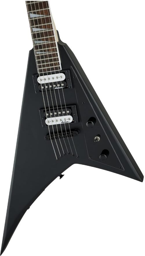 Jackson 2910147586 (JS32T Rhoads Amaranth Fingerboard HH Satin Black)