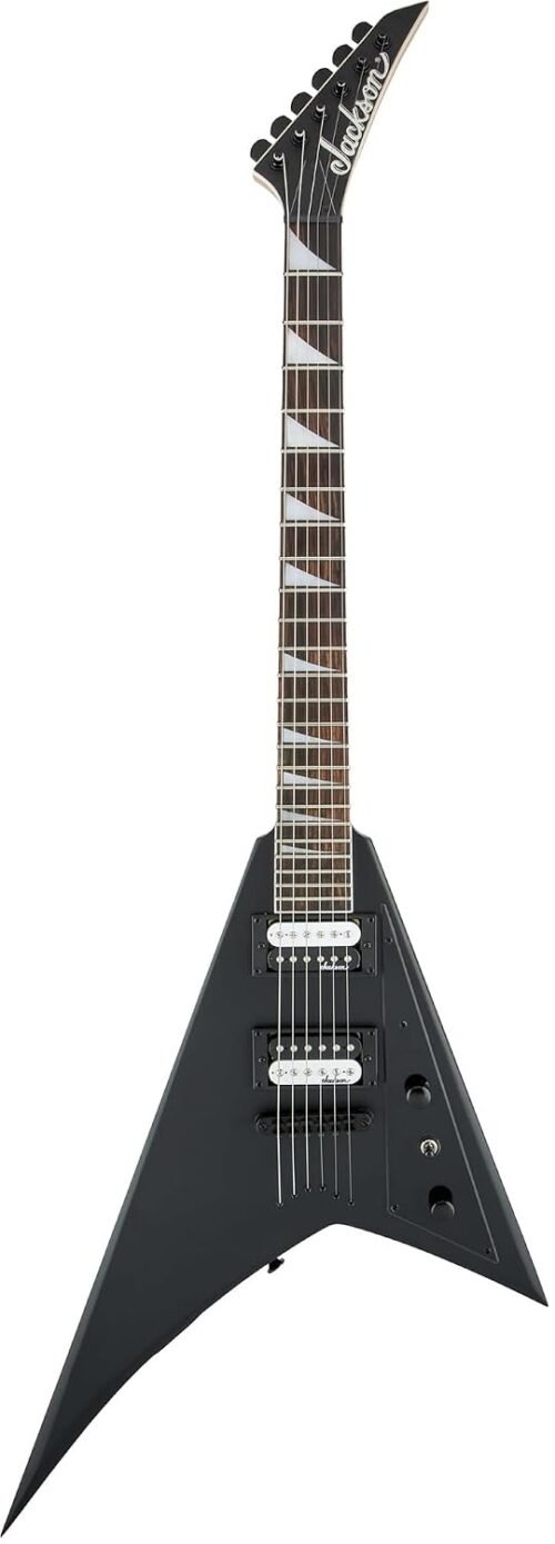 Jackson 2910147586 (JS32T Rhoads Amaranth Fingerboard HH Satin Black)
