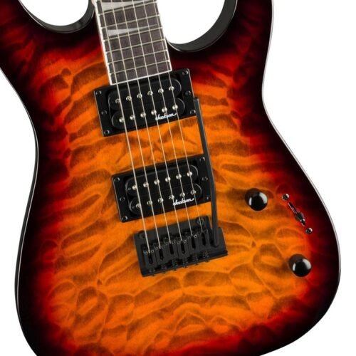 Jackson JS Series Dinky JS20 DKQ 2PT Electric Guitar 2910231582 – Tobacco Burst