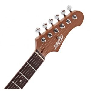 Jet, Electric Guitar, H-S-S pickup JS-400 -Coral Red