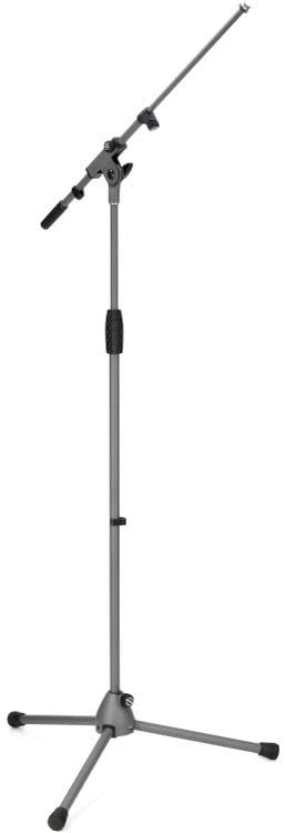 Konig & Meyer 21080 Soft Touch Microphone Stand with Extendable Boom Arm - Gray 2