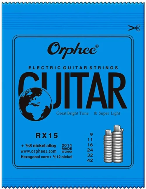 Orphee Electric RX15 Guitar String (6 Strings) Orphee Electric RX15 Guitar String (6 Strings)