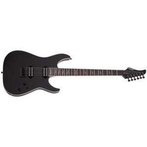 Schecter Reaper-6 Custom Electric Guitar - Gloss Black 2177 2 Schecter Reaper-6 Custom Electric Guitar – Gloss Black 2177