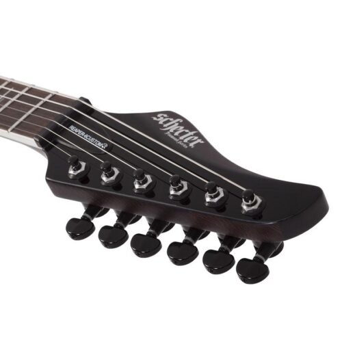 Schecter Reaper-6 Custom Electric Guitar - Gloss Black 2177 5 Schecter Reaper-6 Custom Electric Guitar – Gloss Black 2177
