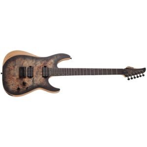 Schecter Reaper-6 SCB Electric Guitar - Satin Charcoal Burst 1500 2 Schecter Reaper-6 SCB Electric Guitar – Satin Charcoal Burst 1500