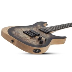 Schecter Reaper-6 SCB Electric Guitar - Satin Charcoal Burst 1500 3 Schecter Reaper-6 SCB Electric Guitar – Satin Charcoal Burst 1500