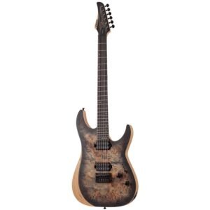 Schecter Reaper-6 SCB Electric Guitar - Satin Charcoal Burst 1500