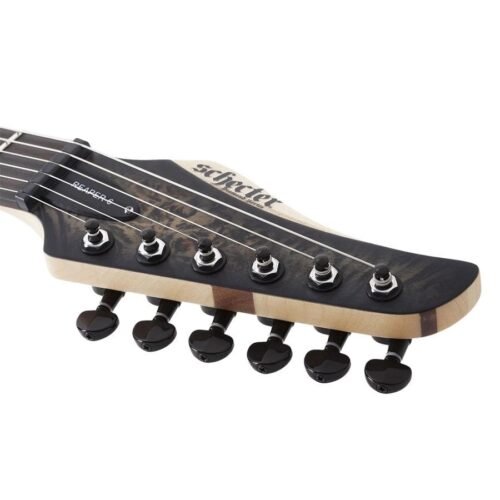 Schecter Reaper-6 SCB Electric Guitar - Satin Charcoal Burst 1500 5 Schecter Reaper-6 SCB Electric Guitar – Satin Charcoal Burst 1500