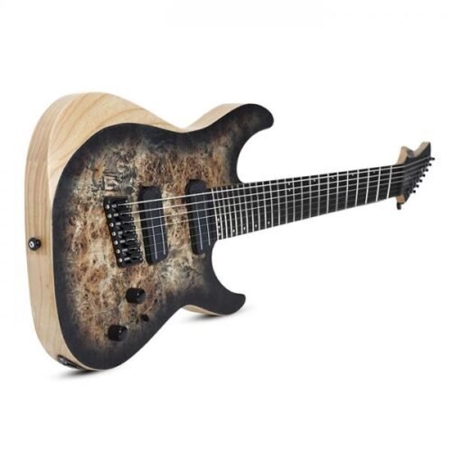 Schecter Reaper-7 Multiscale SCB Electric Guitar With Bag - Satin Charcoal Burst 1509 3 Schecter Reaper-7 Multiscale SCB Electric Guitar With Bag – Satin Charcoal Burst 1509