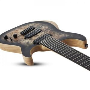 Schecter Reaper-7 Multiscale SCB Electric Guitar With Bag - Satin Charcoal Burst 1509 4 Schecter Reaper-7 Multiscale SCB Electric Guitar With Bag – Satin Charcoal Burst 1509