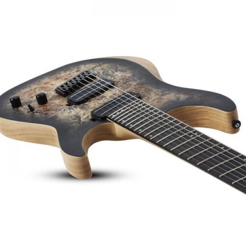 Schecter Reaper-7 Multiscale SCB Electric Guitar With Bag - Satin Charcoal Burst 1509 4 Schecter Reaper-7 Multiscale SCB Electric Guitar With Bag – Satin Charcoal Burst 1509