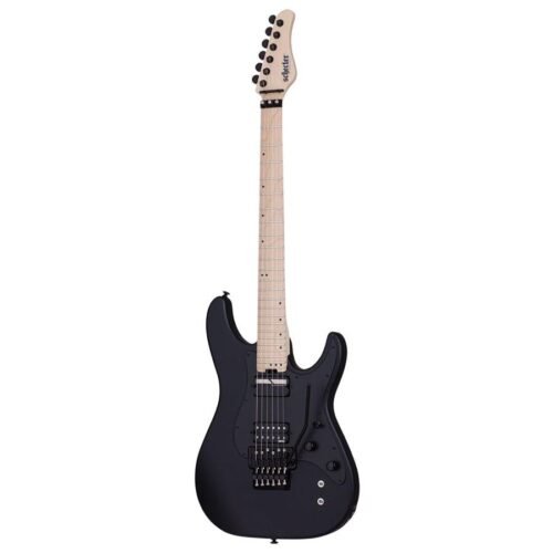 Schecter Sun Valley Super Shredder FR S SBK Maple Fingerboard Electric Guitar - Satin Black 1285 Schecter Sun Valley Super Shredder FR S SBK Maple Fingerboard Electric Guitar – Satin Black 1285
