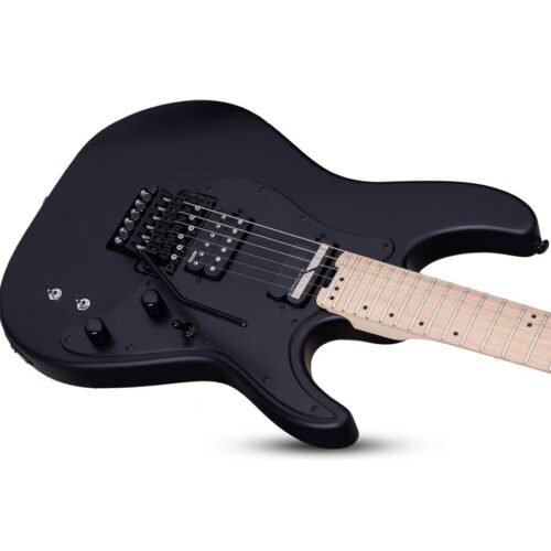 Schecter Sun Valley Super Shredder FR S SBK Maple Fingerboard Electric Guitar - Satin Black 1285 7 Schecter Sun Valley Super Shredder FR S SBK Maple Fingerboard Electric Guitar – Satin Black 1285