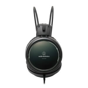 Audio-Technica ATH-A990Z - side view of earcup Audio-Technica ATH-A990Z Wired Over-Ear Studio Monitor Headphones for DJs & Gaming