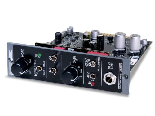 Cranborne Audio Camden 500 - side view showing the circuit board Cranborne Audio Camden 500 - side view showing the circuit board
