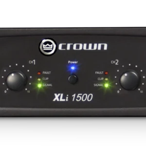 Crown XLi 1500 - front panel Crown XLi 1500 - front panel