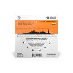 D'Addario EJ15 Phosphor Bronze Acoustic Guitar Strings .010-.047 Gauge