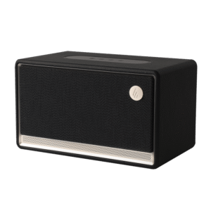 Edifier ES300 - top angle view Edifier ES300 Bluetooth Speaker, 60W RMS, Ambient Lights - Black
