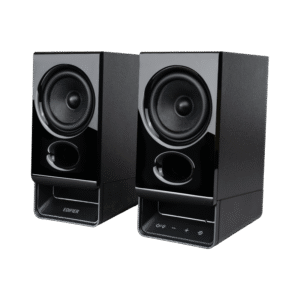 Edifier ES300 Bluetooth Speaker - back view Edifier ES300 Bluetooth Speaker, 60W RMS, Ambient Lights, Ivory