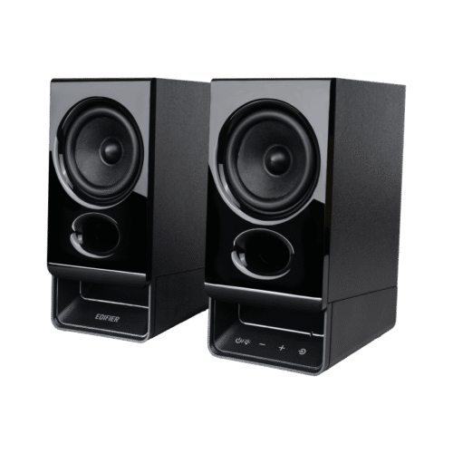 Edifier ES300 Bluetooth Speaker - back view Edifier ES300 Bluetooth Speaker, 60W RMS, Ambient Lights, Ivory