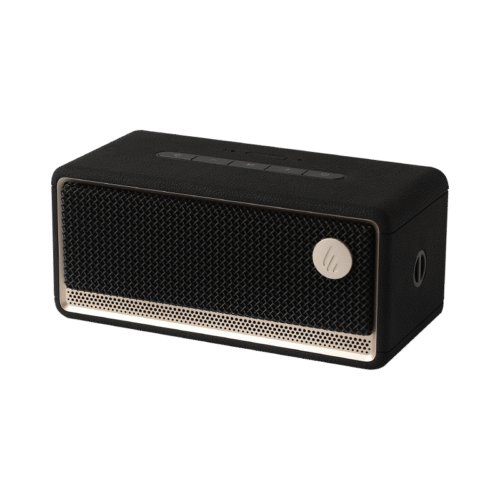 Edifier ES60 - top angle view Edifier ES60 Bluetooth Speaker, 9H Playtime, IP66, Ambient Light, Ivory