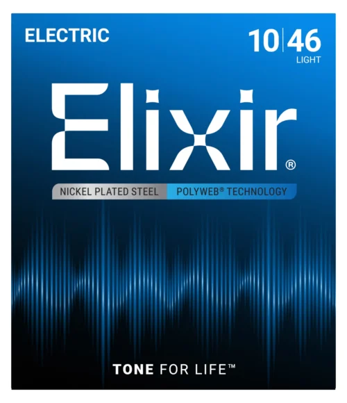 Elixir Strings 12050 Polyweb Electric Guitar Strings - 010-046 Light