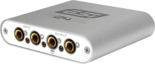 ESI U24 XL - front and back panels ESI U24 XL 24-bit USB Audio Interface