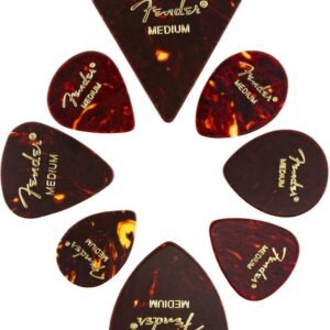 Fender Celluloid Shape Medley 8-pack - picks