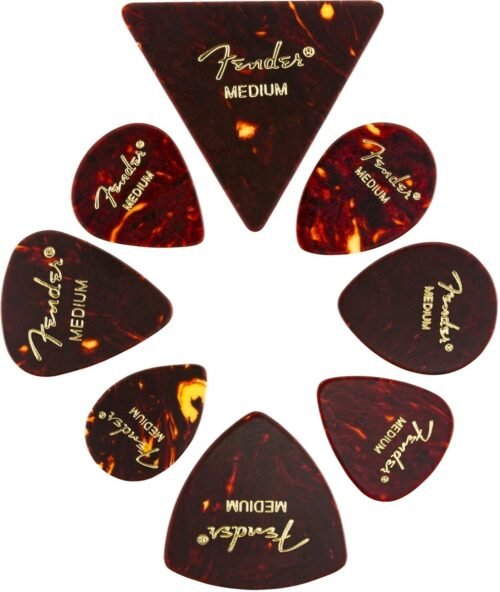 Fender Celluloid Shape Medley 8-pack - picks